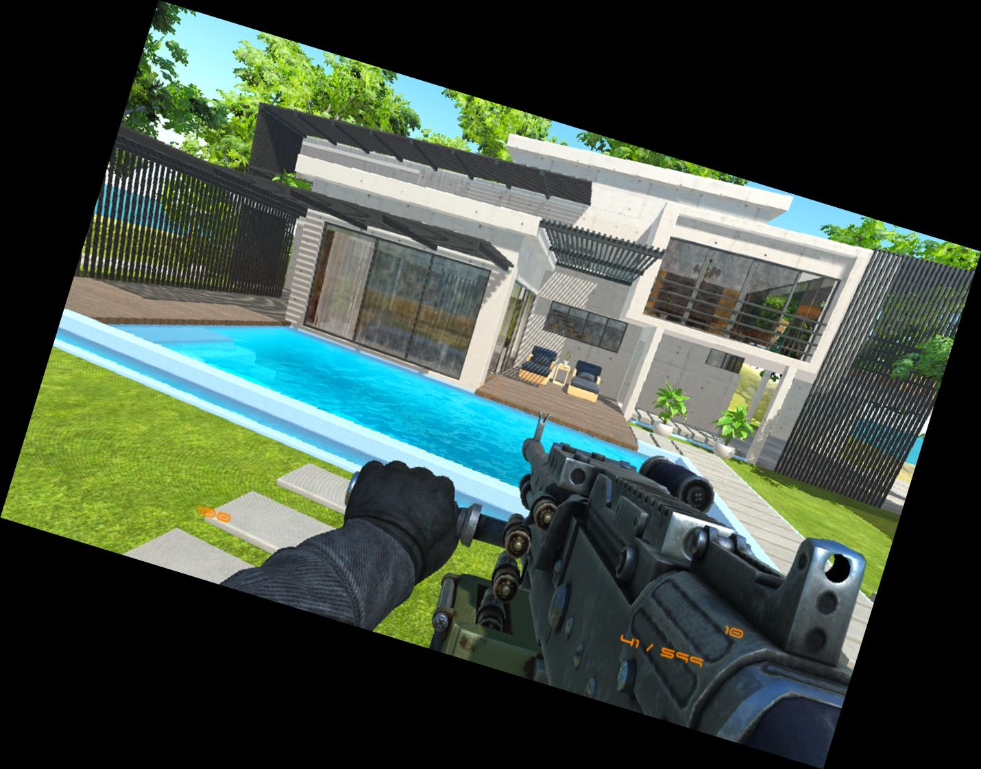 Zerstöre Haus - Demoliere In