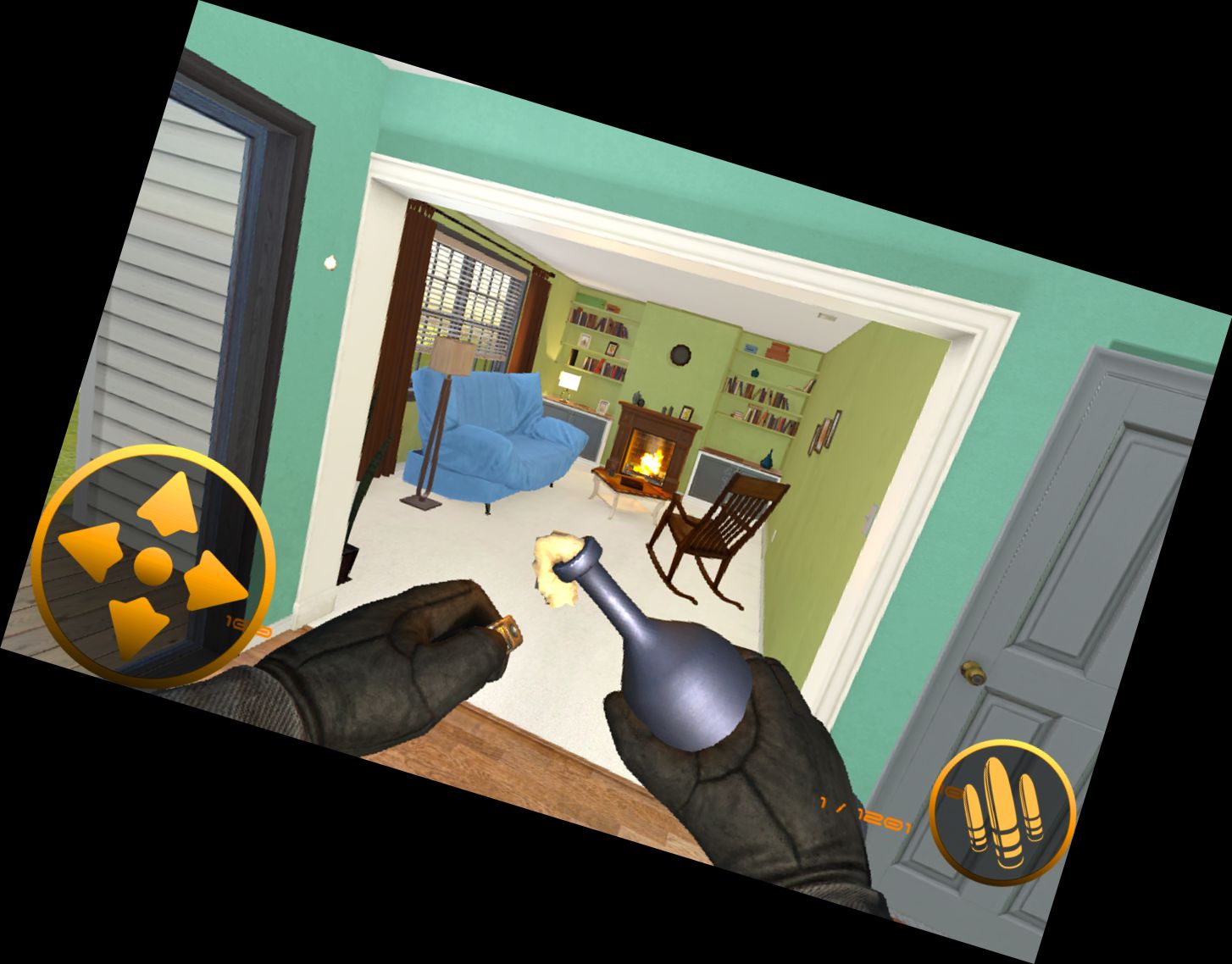 Zerstöre Haus - Demoliere In