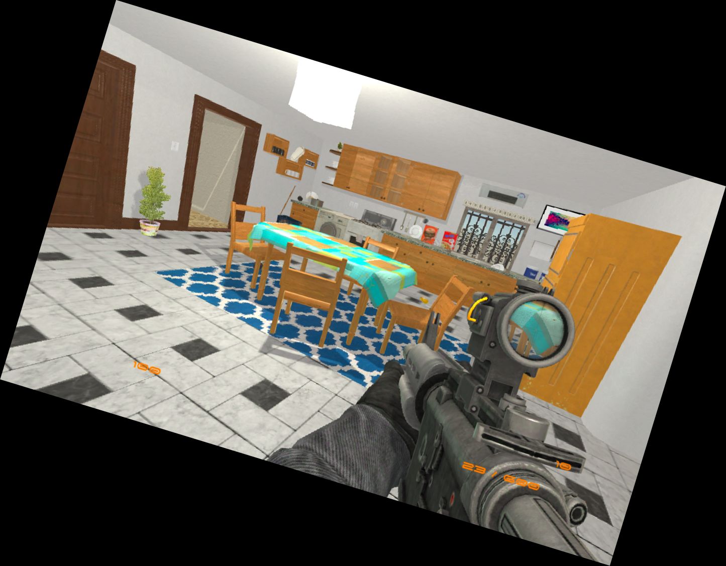 Zerstöre Haus - Demoliere In