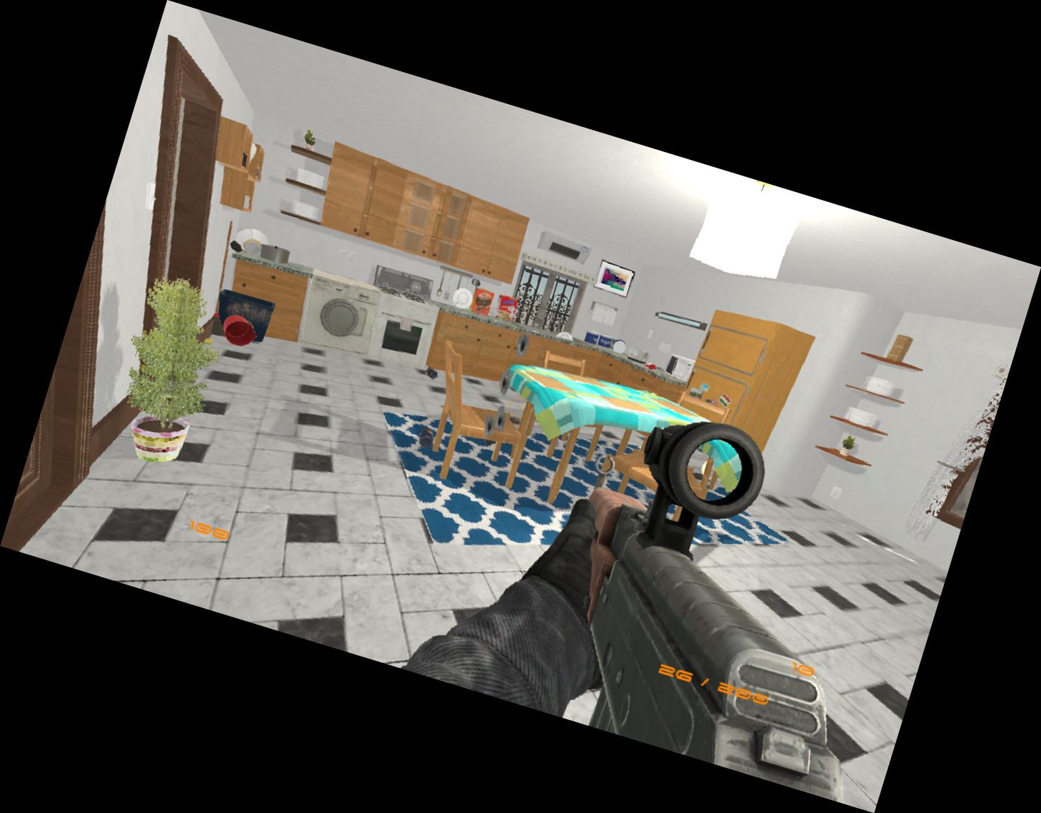 Zerstöre Haus - Demoliere In