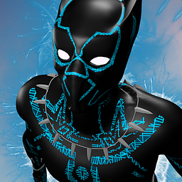 Super Schwarzer Held Seil