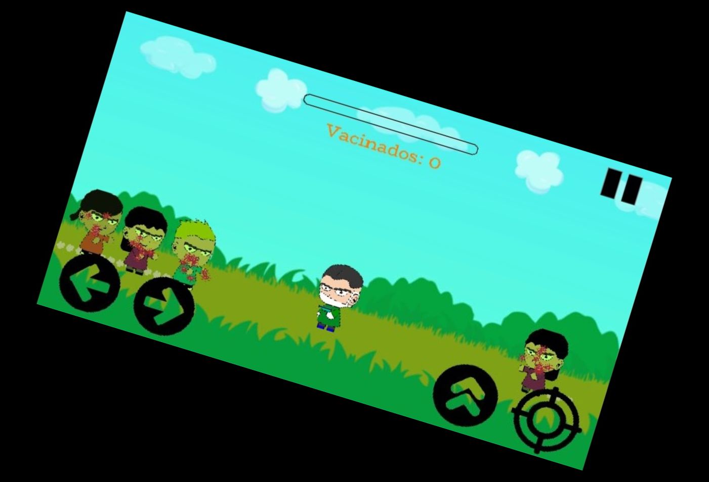 Zeit für die Impfung: Lustiges Spiel