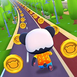 Panda Panda Läufer Spiel
