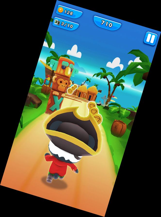 Panda Panda Läufer Spiel