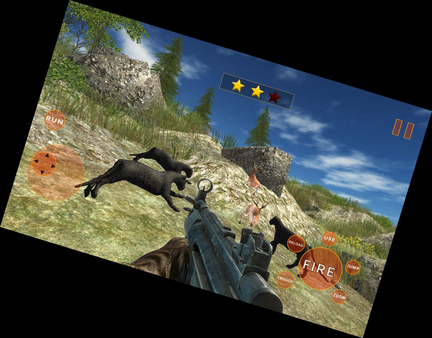 Пантера-полювання: Виж