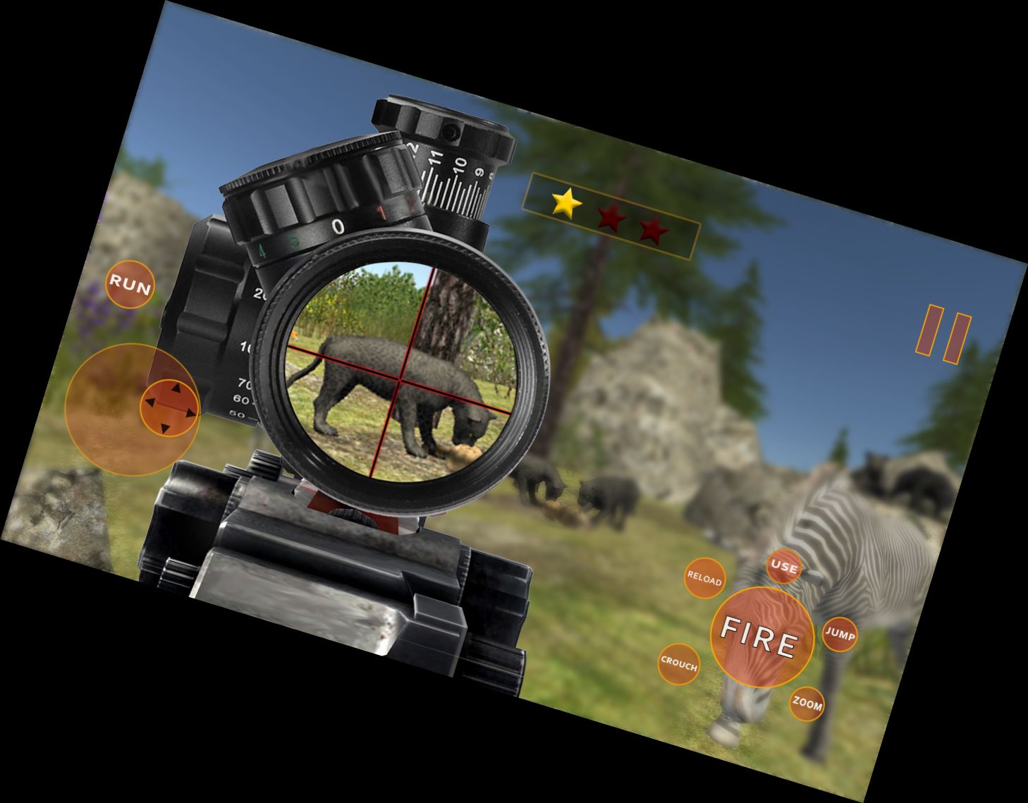 Пантера-полювання: Виж