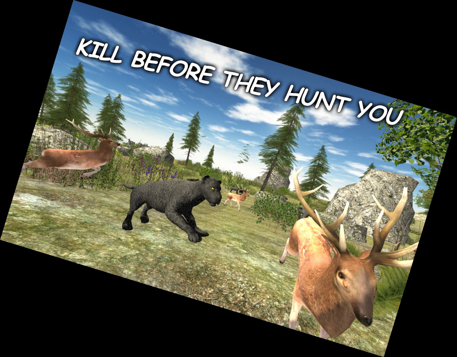 Дикий Пантера Охотник