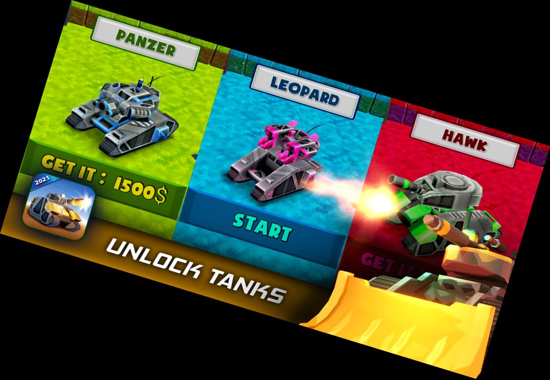 Танкові війни ігри - 3D Тан
