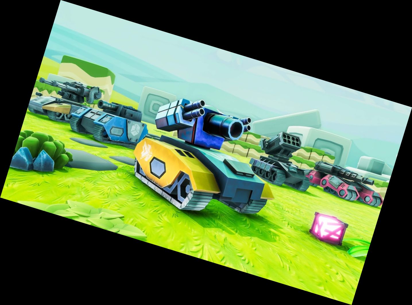 Танкові війни ігри - 3D Тан