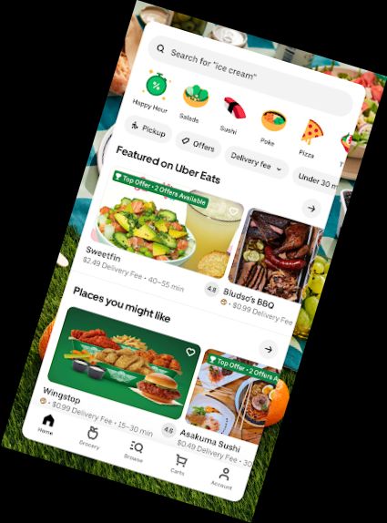 Uber Eats: Entrega de Comida
