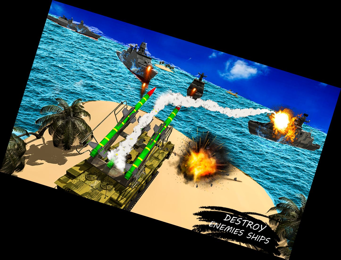 Raketenangriff Schießspiele