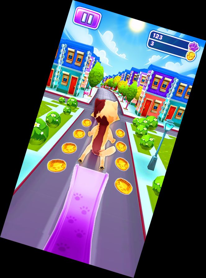 Katzenlauf: Kitty-Läufer-S