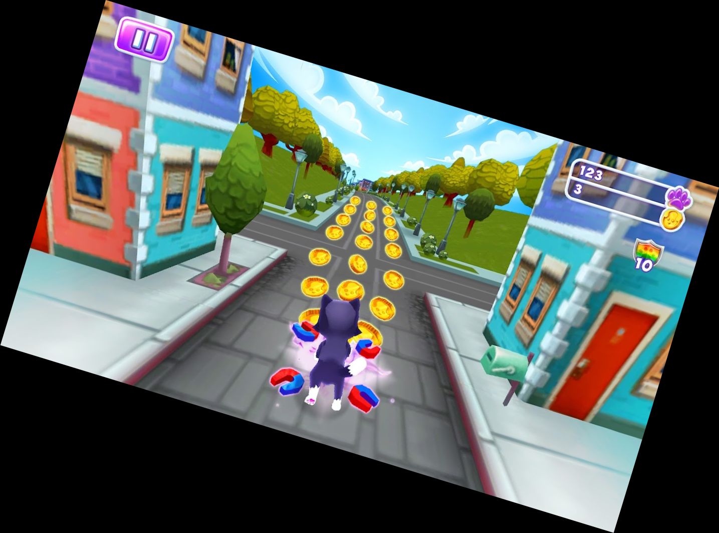 Katzenlauf: Kitty-Läufer-S