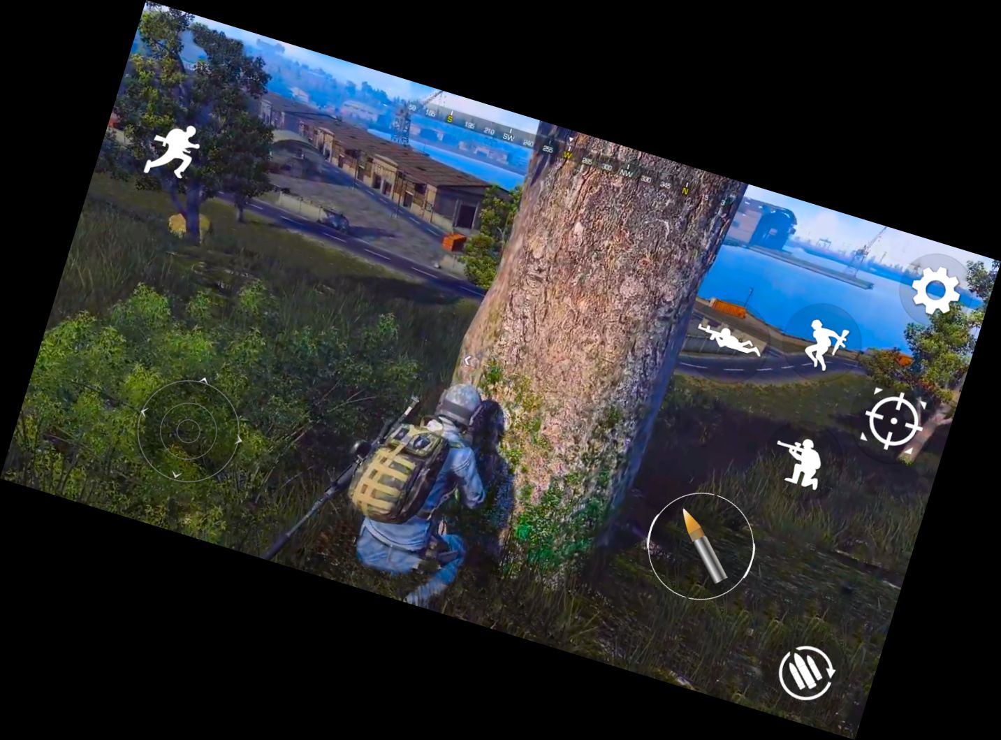 Zustand des Schlachtfelds schießen