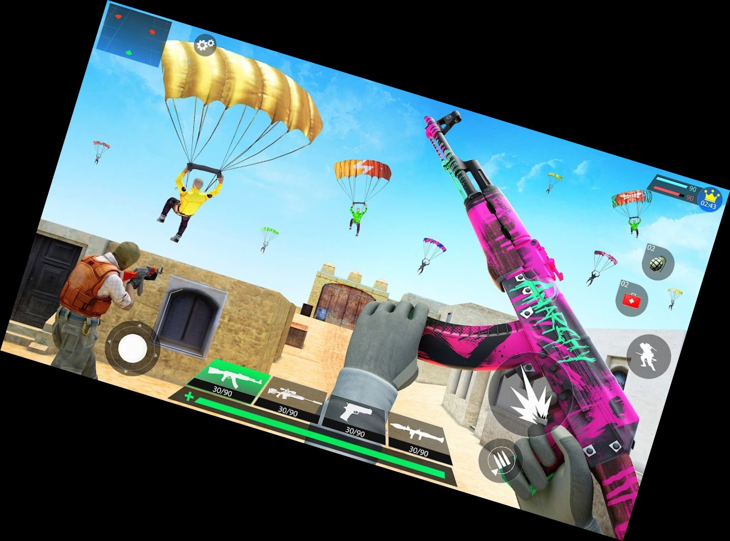 Ego-Shooter-Spiele Offline