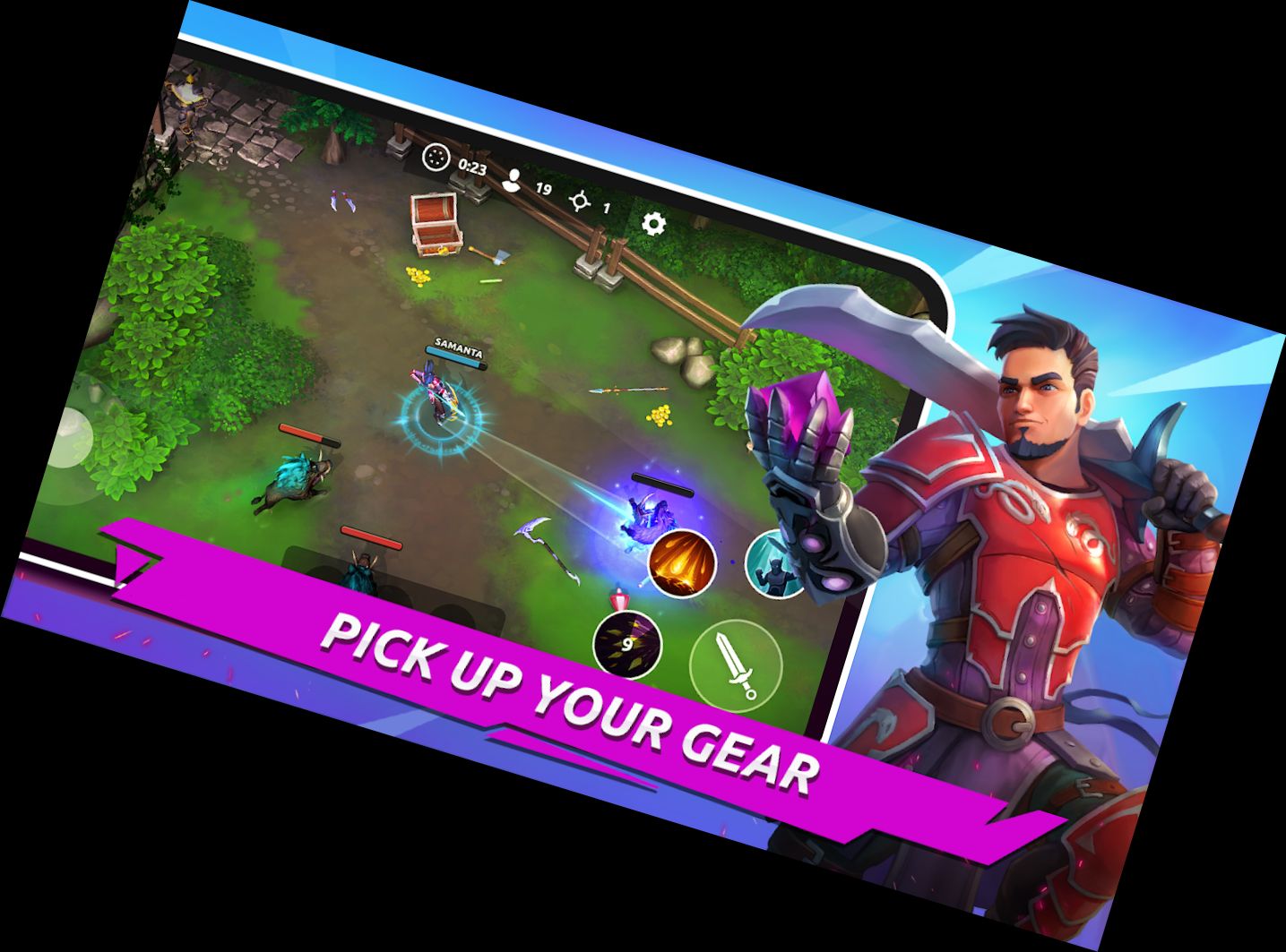 NEBEL - MOBA Battle Royale Spiel