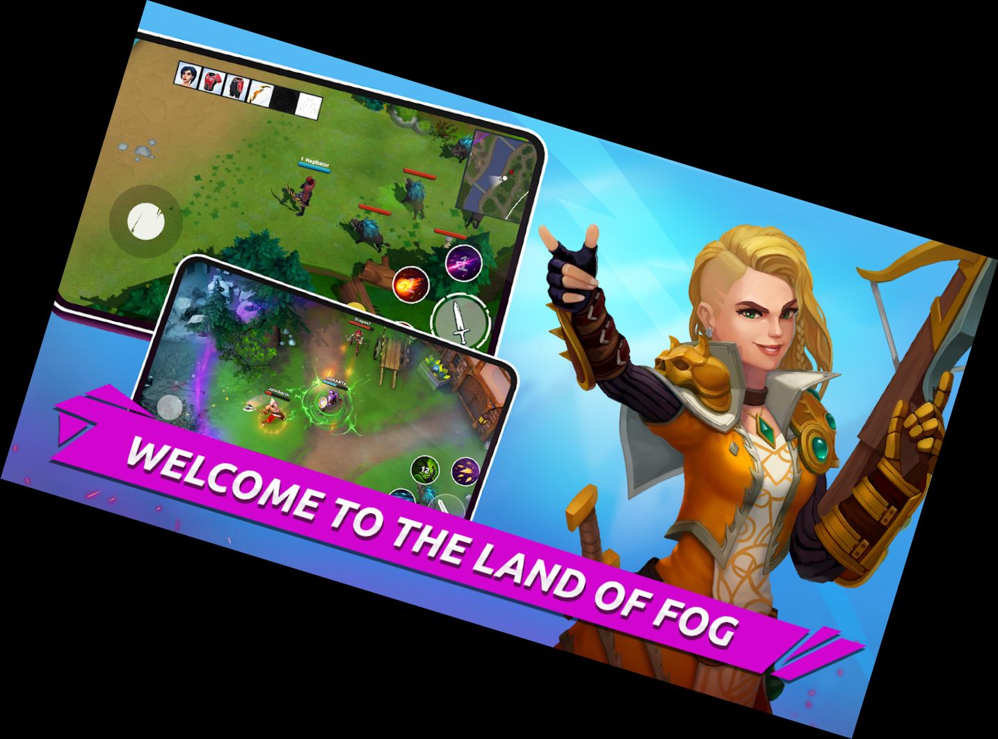 NEBEL - MOBA Battle Royale Spiel