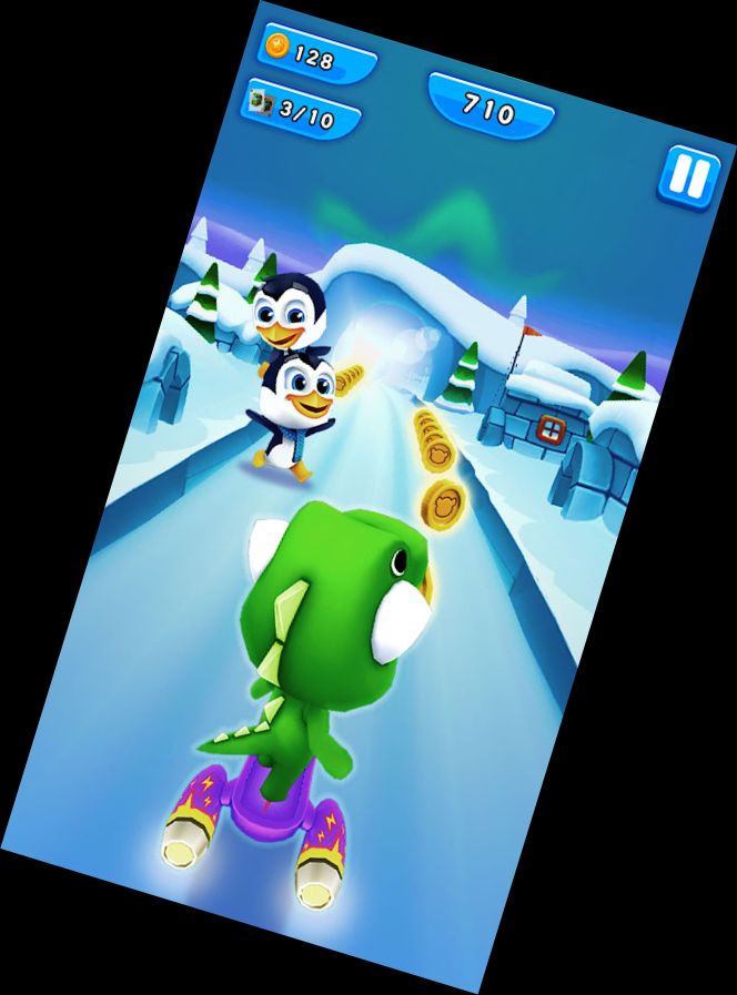 Panda Panda Läufer Spiel