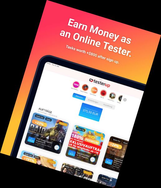 testerup - earn money