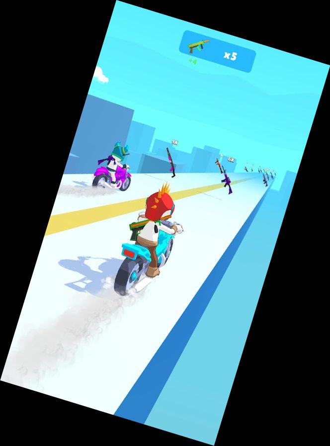 Стрільба на мотоциклах: Люті