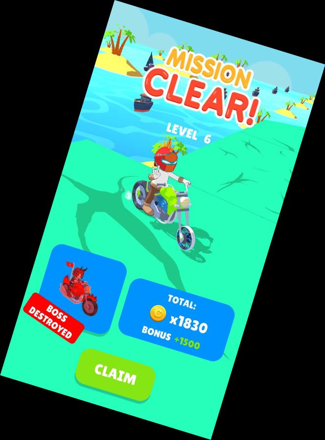 Rennräder schießen: Fury Raider