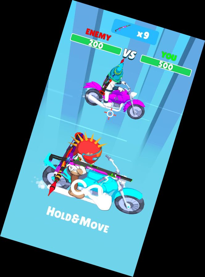 Стрільба на мотоциклах: Люті