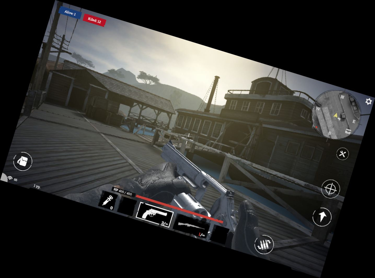 Wild West Überleben: Zombieschütze. Ego-Shooter