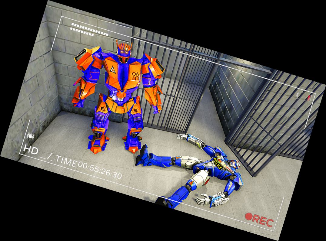 Roboter Gefängnis Flucht Knast Ausbruch