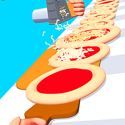 Pizza Stapel 3D