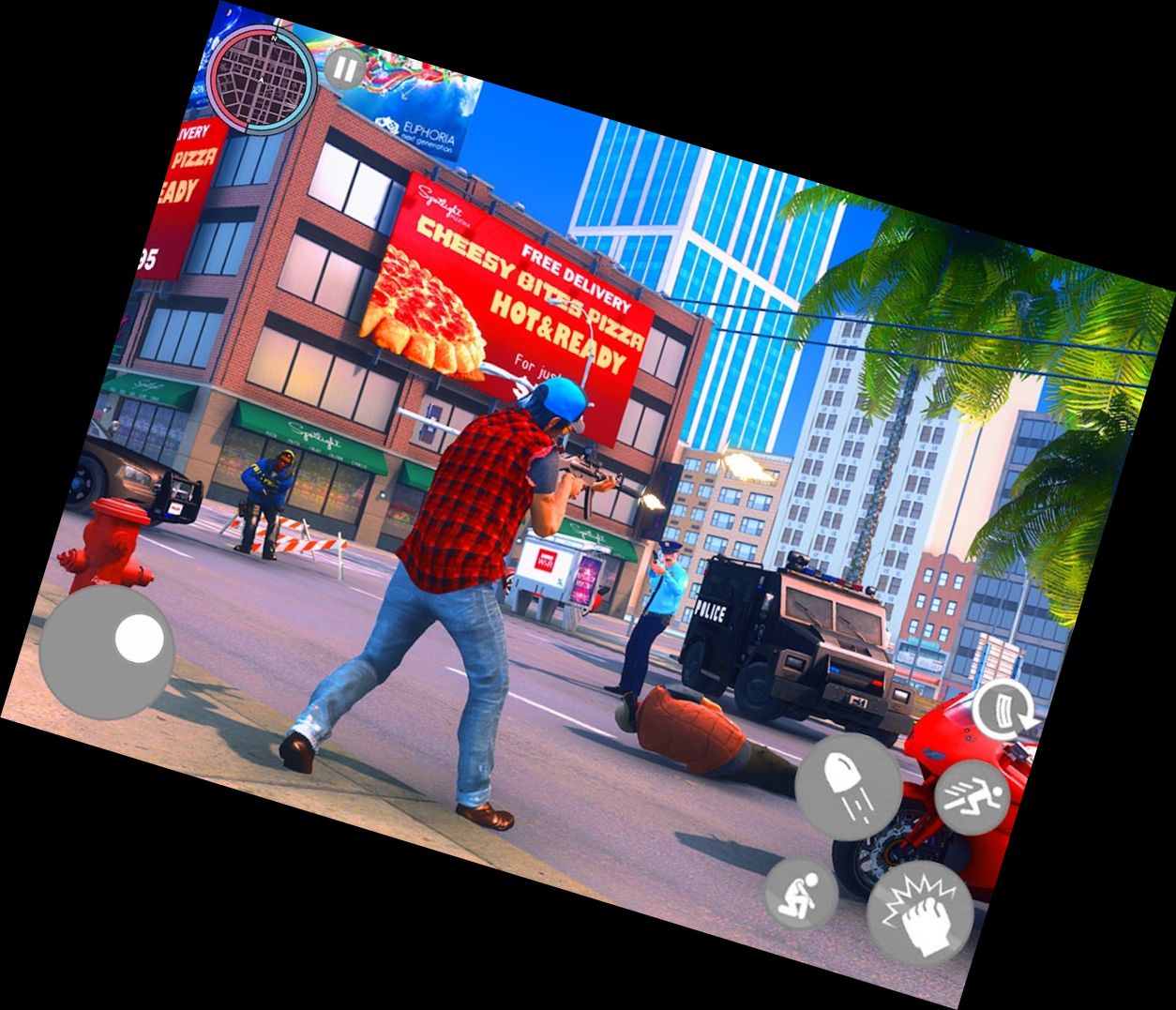 Echtes Vegas Verbrechen Gangster Spiel