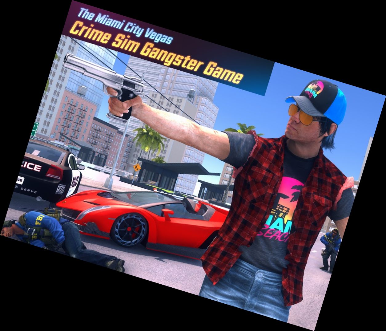 Echtes Vegas Verbrechen Gangster Spiel