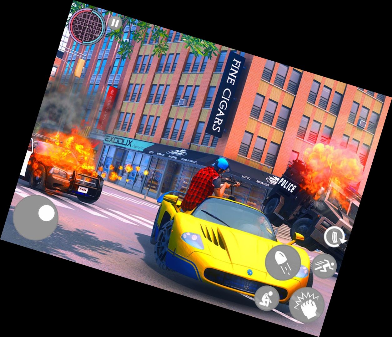 Echtes Vegas Verbrechen Gangster Spiel