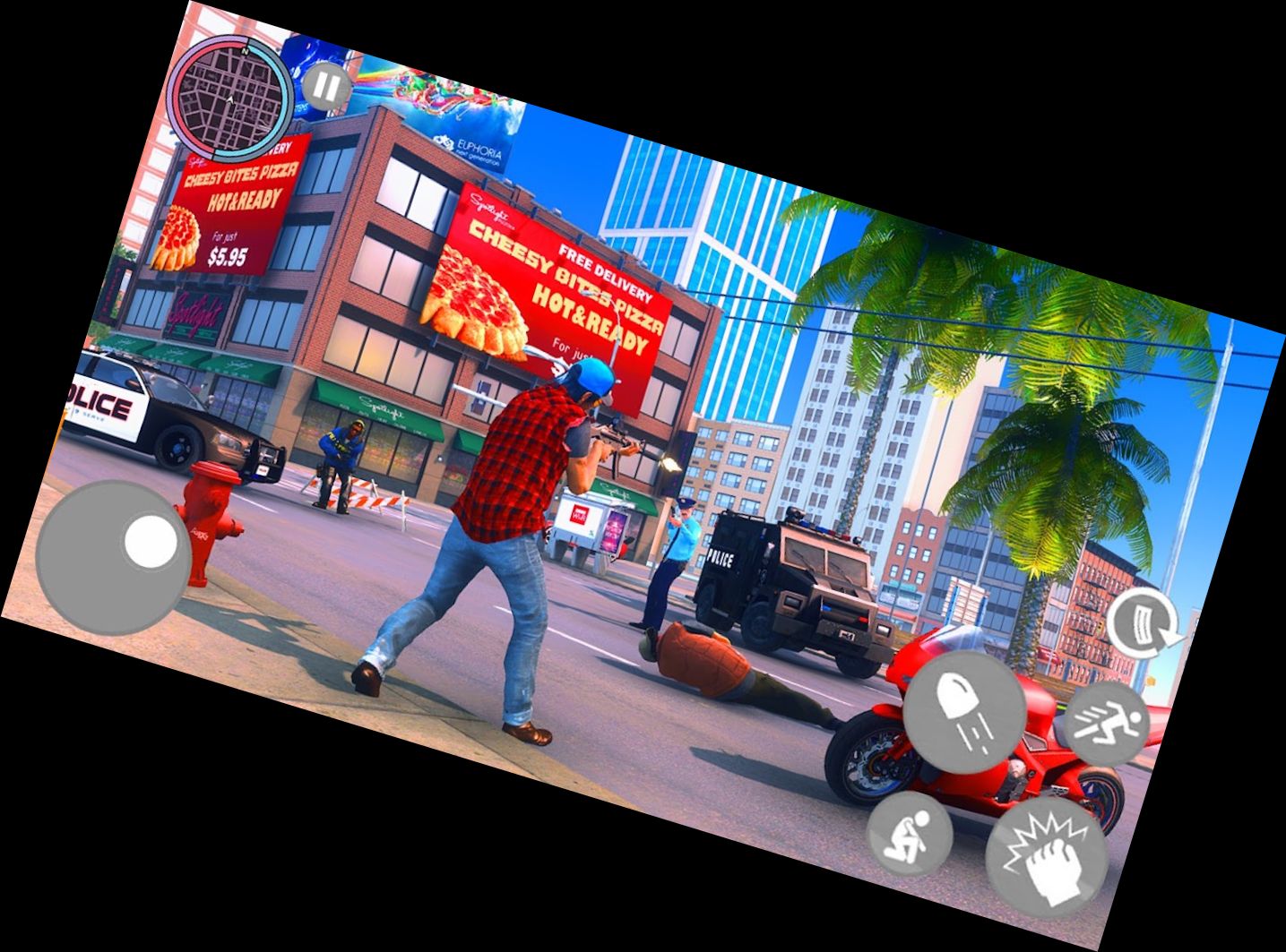 Echtes Vegas Verbrechen Gangster Spiel