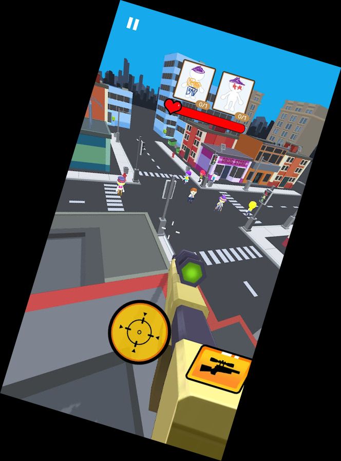 Attentäter Zeichne das Ziel