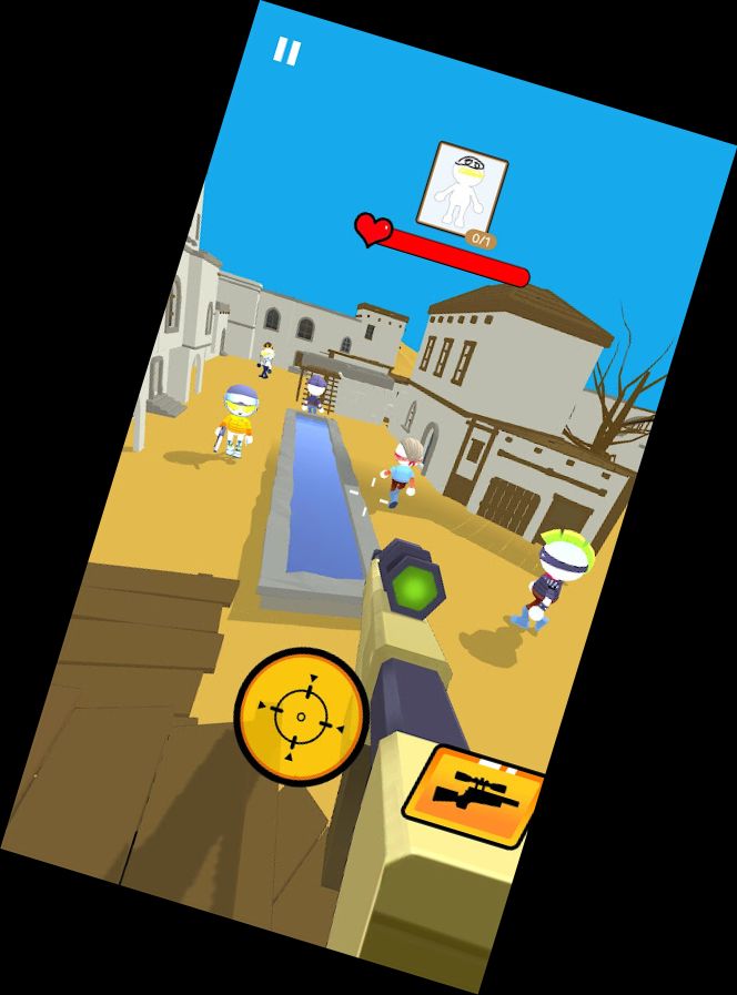 Attentäter Zeichne das Ziel