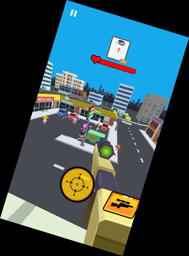 Attentäter Zeichne das Ziel