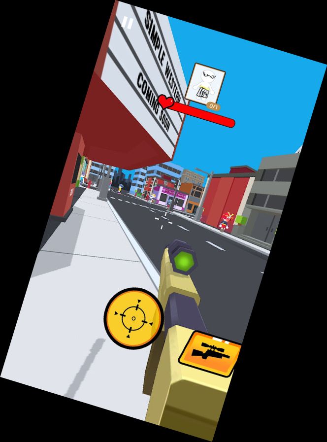 Attentäter Zeichne das Ziel