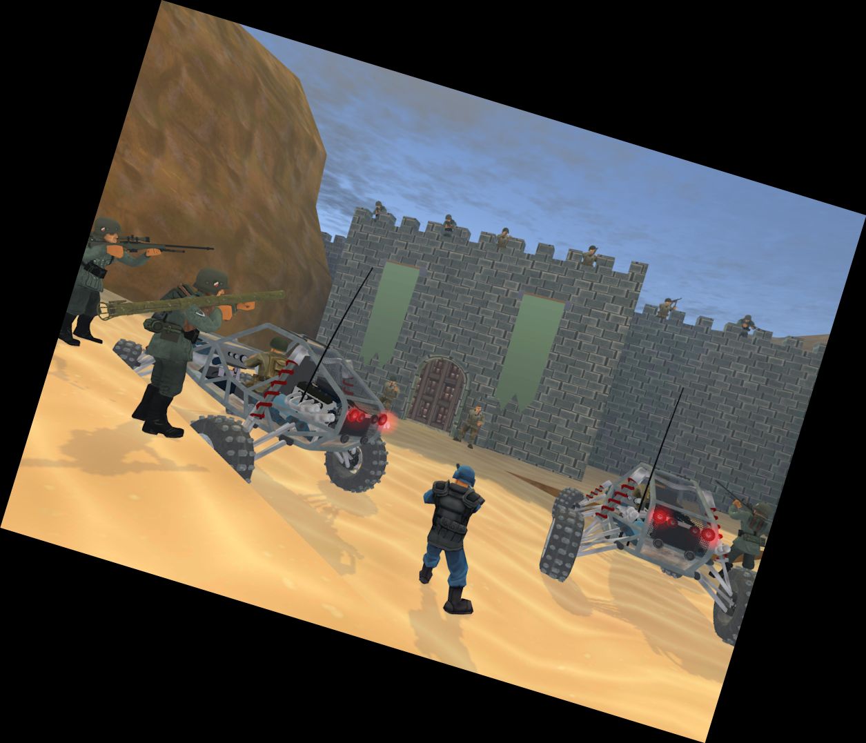 Blocky Apex-Angriff Online 2022