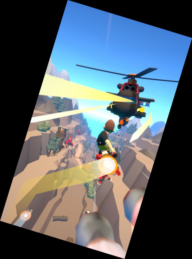 <think>
Okay, the user provided a mobile app name in English: "Rocket Rider - Rid