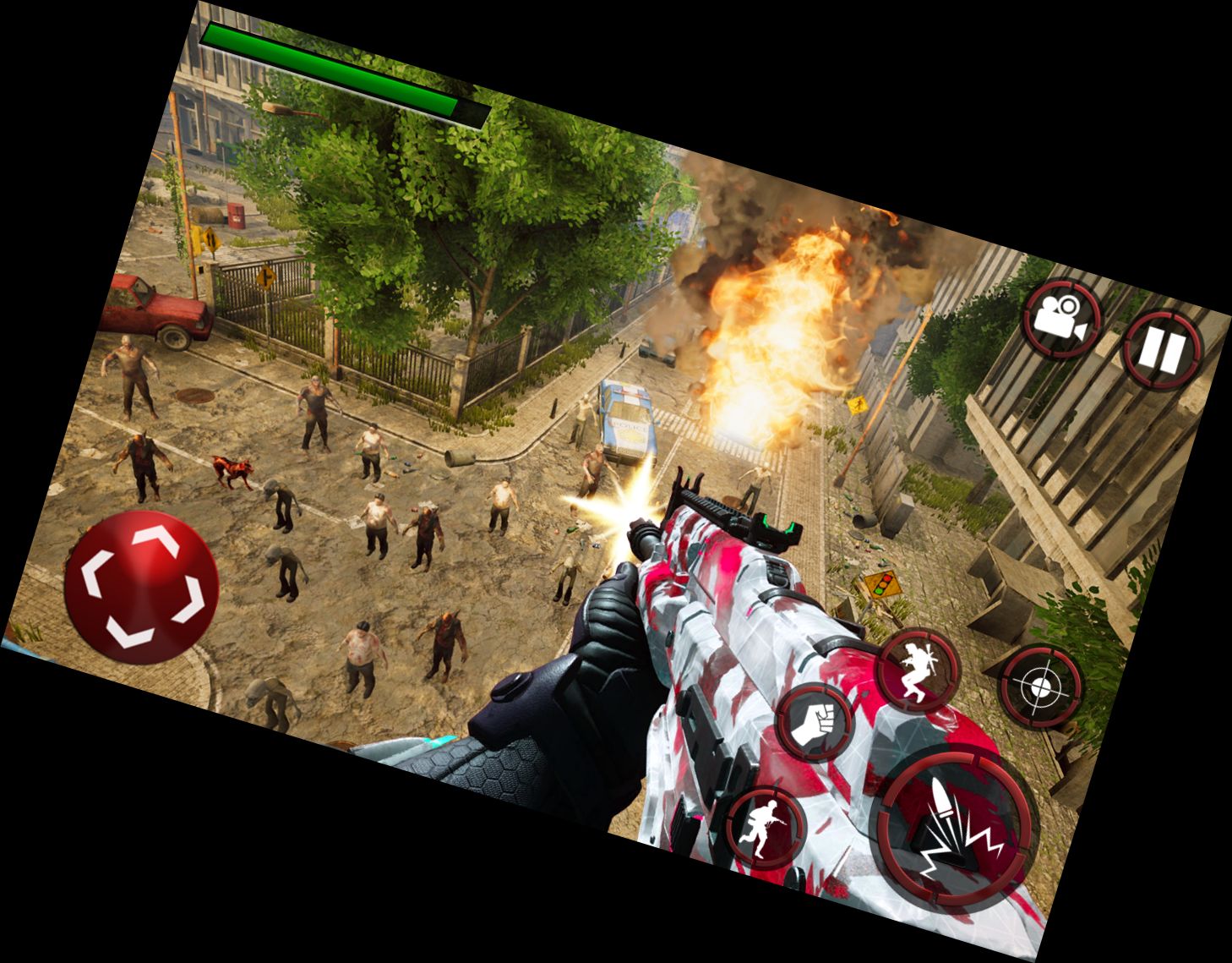 First Person Shooter Zombie Combat Games