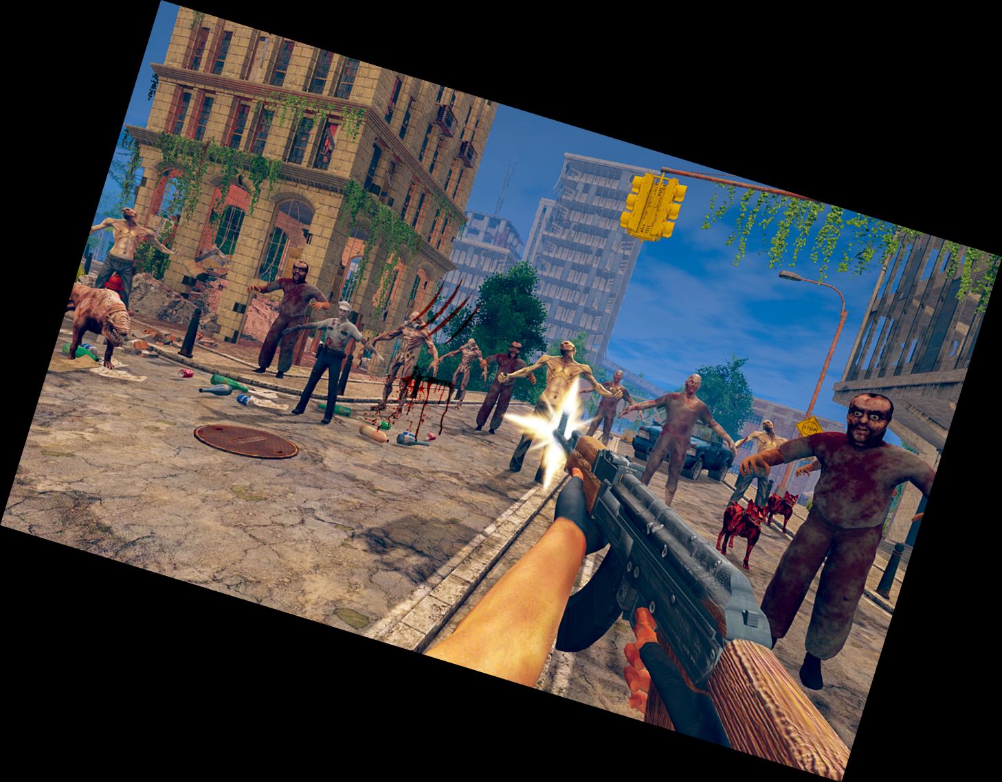 Ego-Shooter Zombie-Spiele