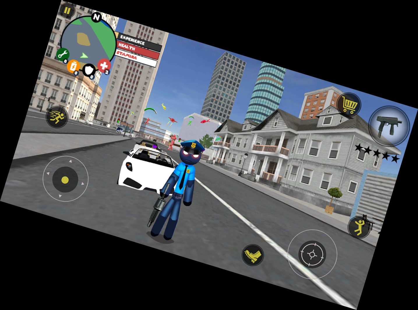 Полицейский Стикмен: Герой