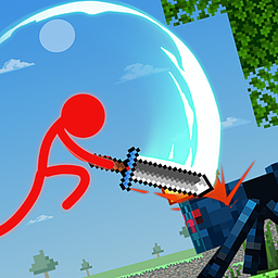 Stickman gegen Monster
