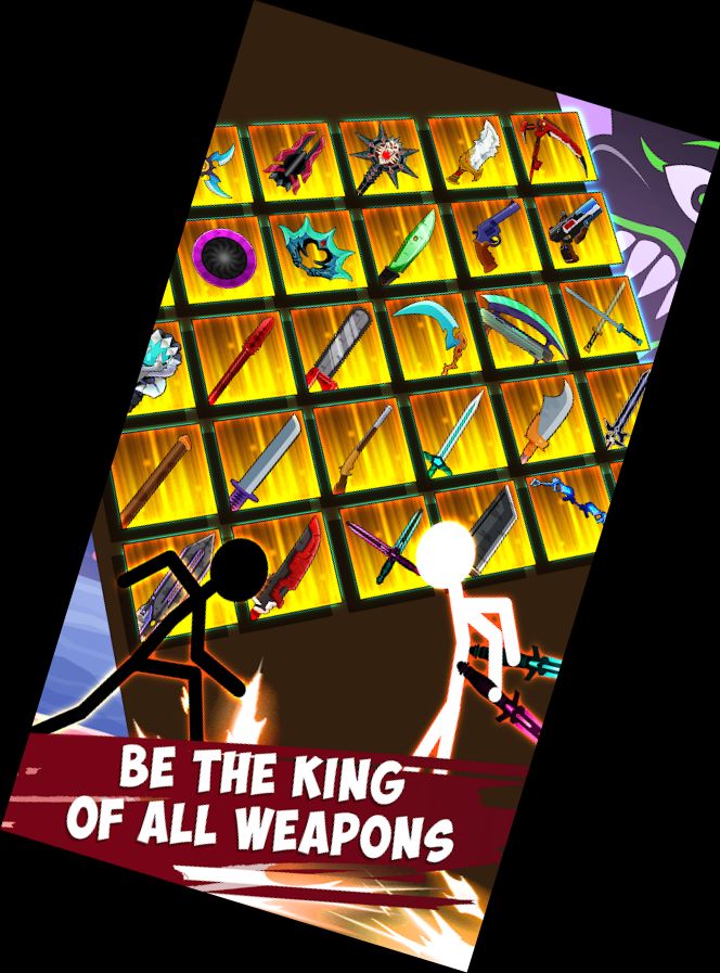 Бездіяльний Стікмен: Король Зброї