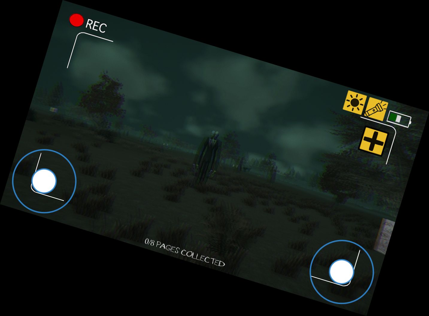 Выживание Слендермена в Лесу