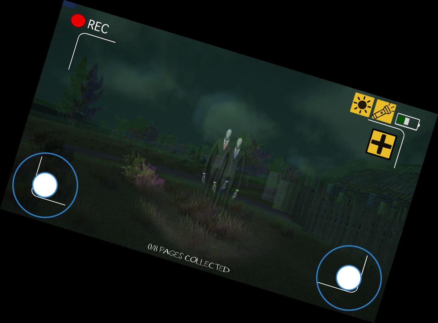 Выживание Слендермена в Лесу