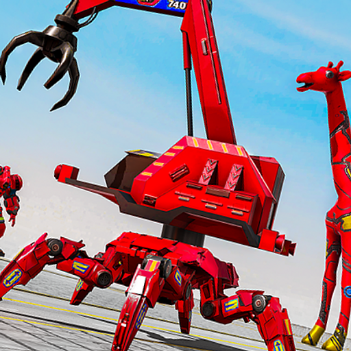 3D Crane Robot Transformation