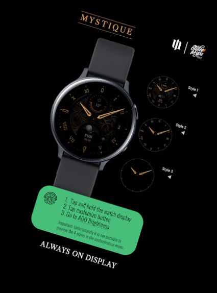 S4U Mystique - Reloj de pulsera de oro