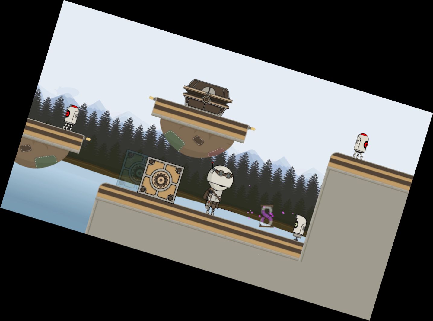 Rusty - Головоломна Платформерна Гра