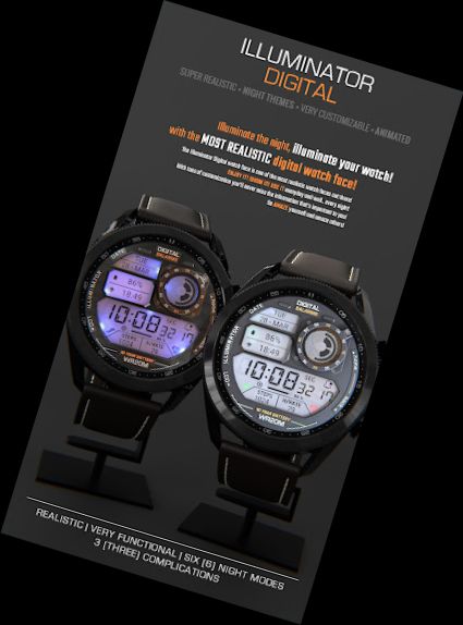 ILLUMINATOR Digital Watch face